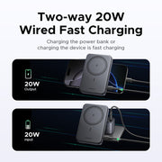 UGREEN Foldable Kickstand Magnetic Power Bank (10,000mAh)