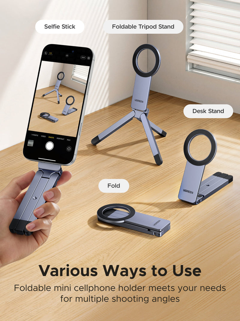 UGREEN 3-in-1 Foldable Magnetic Phone Holder