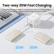 UGREEN Power Bank with Built-in Cable (20,000mAh)