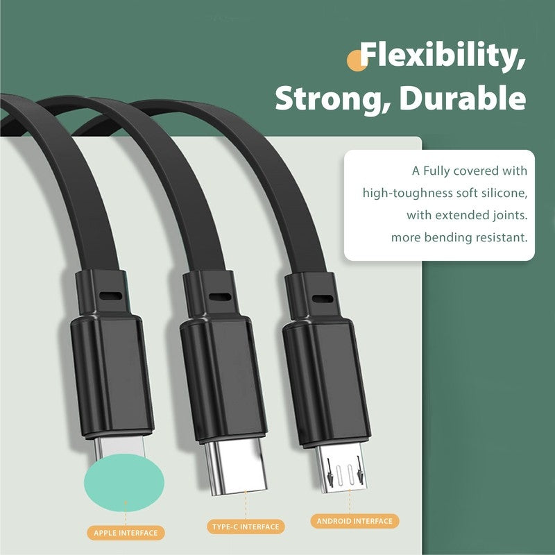 【Hinokii】ApolloLink Retractable Charging Cable (2.4A Fast Charge)