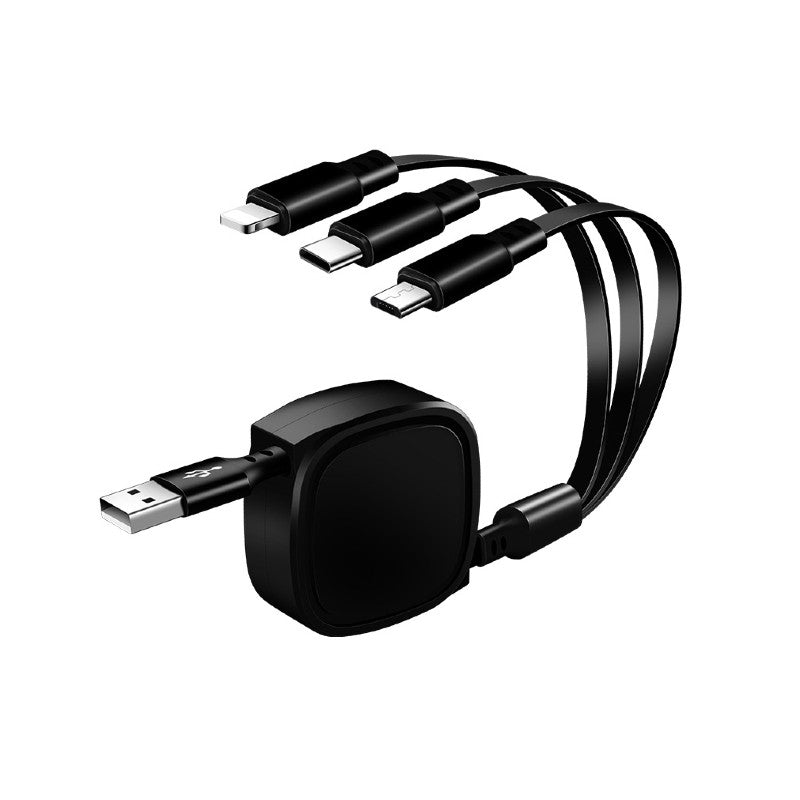 【Hinokii】ZeusLink Retractable Charging Cable (2.4A Fast Charge)