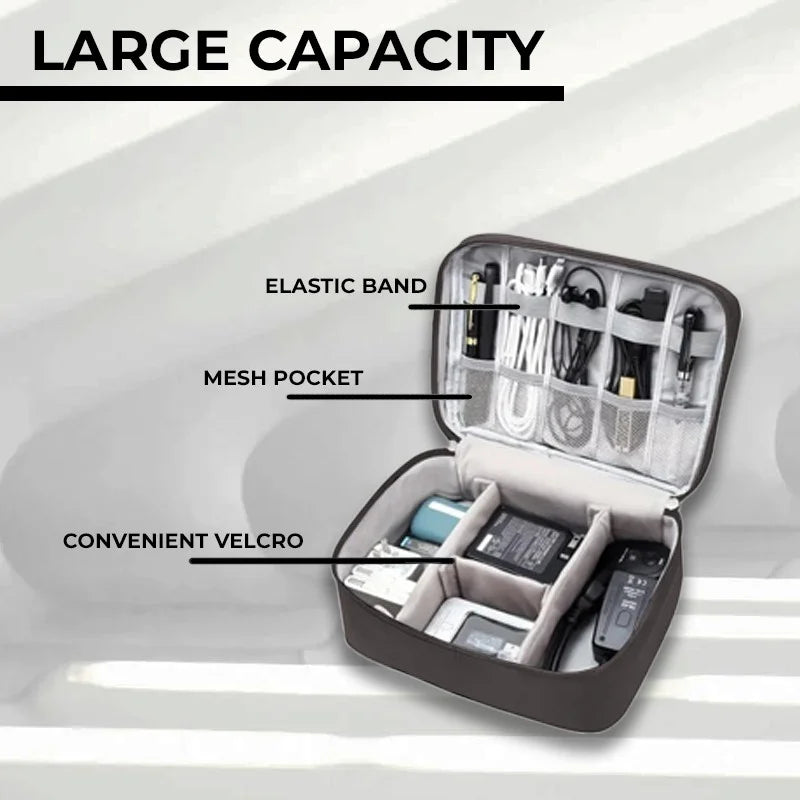 【Hinokii】ZipMate Travel Gadget Organizer
