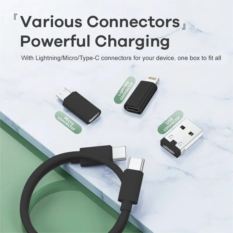 【Hinokii】VoltStream Compact Charging Cable Kit