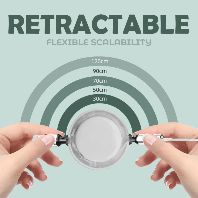 【Hinokii】TitanLink Retractable Charging Cable (PD60W + QC3.0 Quick Charge)