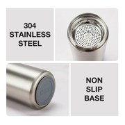 【Hinokii】Eisenstadt 304 Stainless Steel Vacuum Flask with Strainer (350ml) - 5