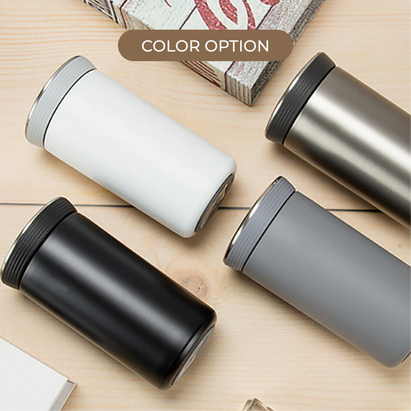 【Hinokii】Eisenstadt 304 Stainless Steel Vacuum Flask with Strainer (350ml) - 8