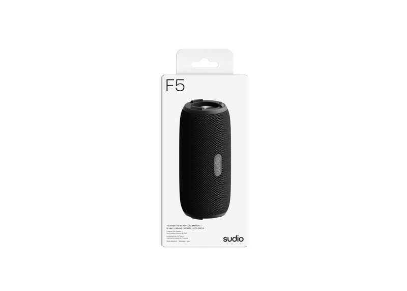 Sudio F5 Portable Bluetooth Speaker 20W (27H Playtime)