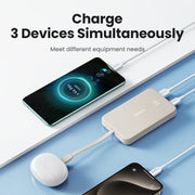 UGREEN Power Bank with Built-in Cable (20,000mAh)