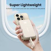 UGREEN Power Bank with Built-in Cable (20,000mAh)
