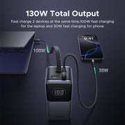 UGREEN PD 130W Laptop Power Bank (20,000mAh)