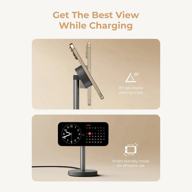 Aukey MagFusion 1X 25W Magnetic Wireless Charging Station