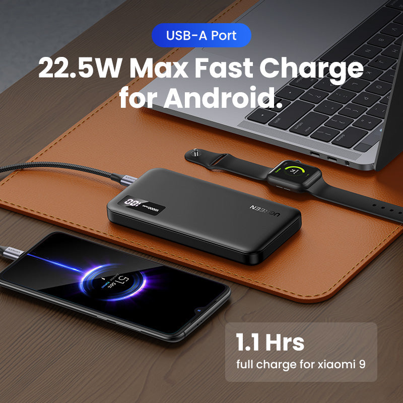 UGREEN PD 20W / QC 18W Power Bank (10,000mAh)