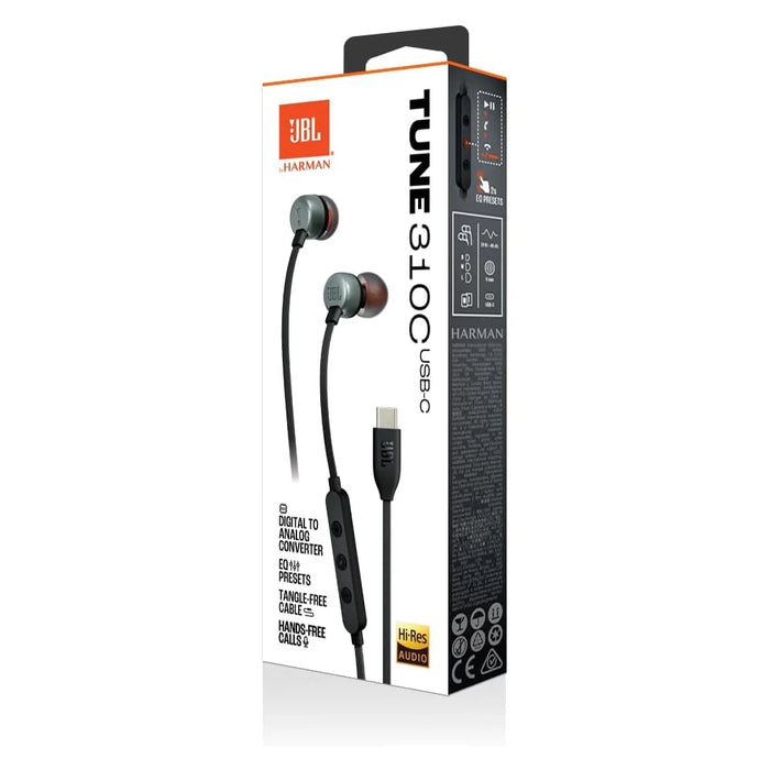 JBL Tune 310 In-Ear Headphones (USB-C)