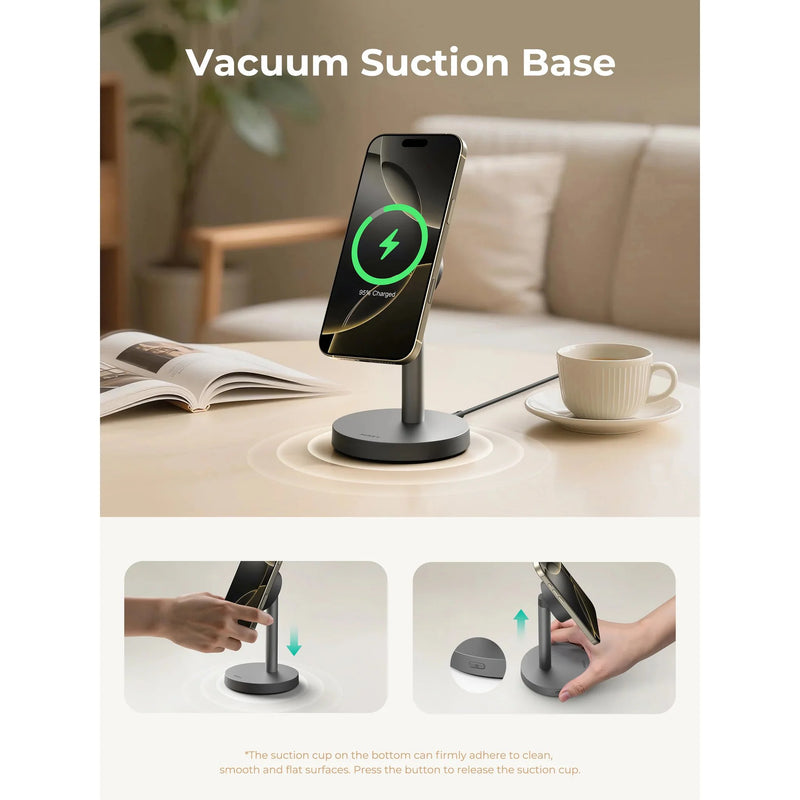 Aukey MagFusion 1X 25W Magnetic Wireless Charging Station