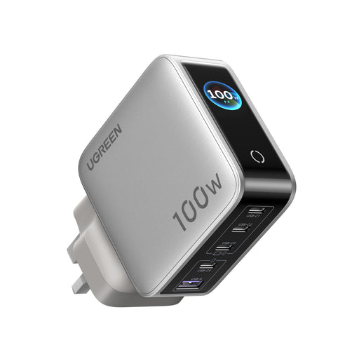 UGREEN Nexode Pro 100W GaN Desktop Charger with Smart Display
