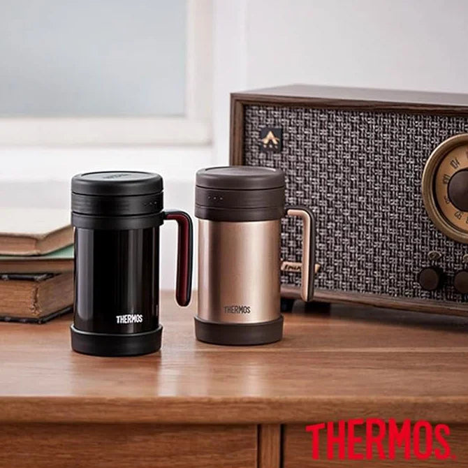 Thermos Mug With Handle & Strainer (500ml)