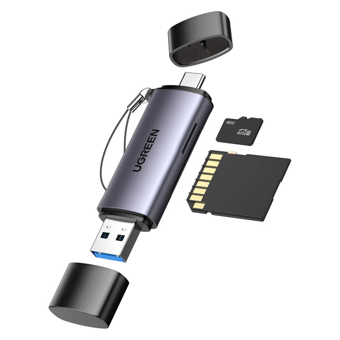 UGREEN Dual Card Reader (USB-C & USB 3.0)