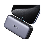UGREEN 22.5W Power Bank with Built-in Cable (5,000mAh)