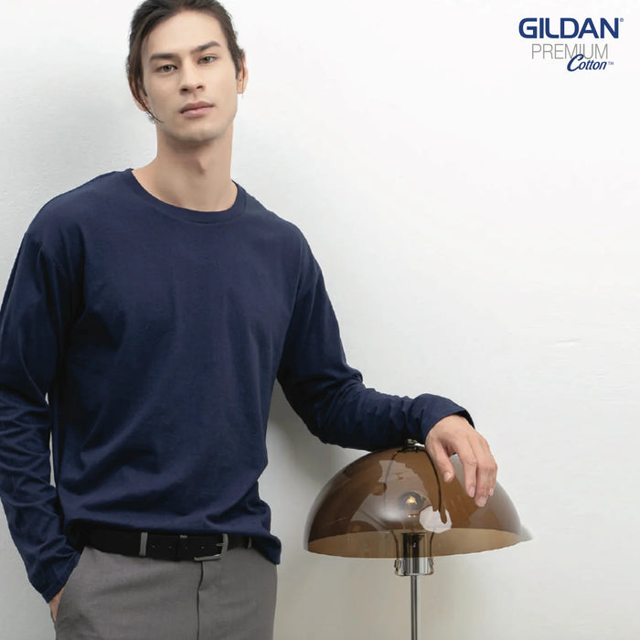 Gildan Premium Cotton Long-Sleeve T-Shirt
