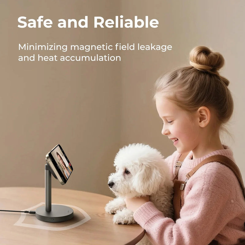 Aukey MagFusion 1X 25W Magnetic Wireless Charging Station