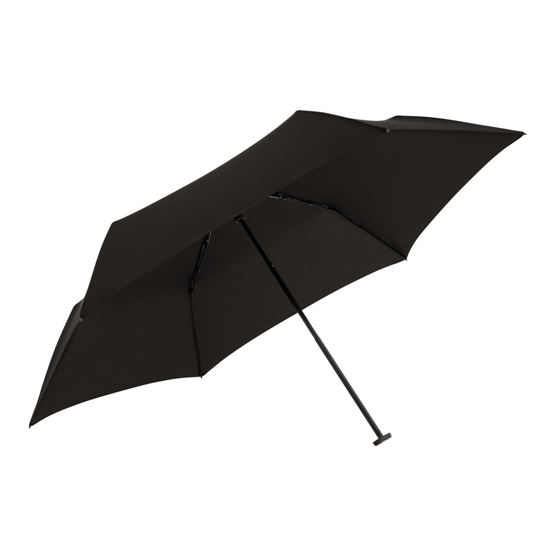 Knirps US.050 Ultra Light Slim Manual Umbrella - UPF 50+ UV - Black (Black Inner)