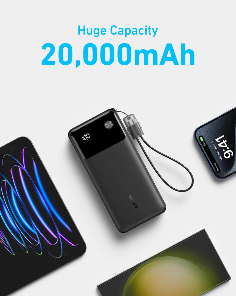 Anker Powercore 30W Power Bank (20,000mAh)