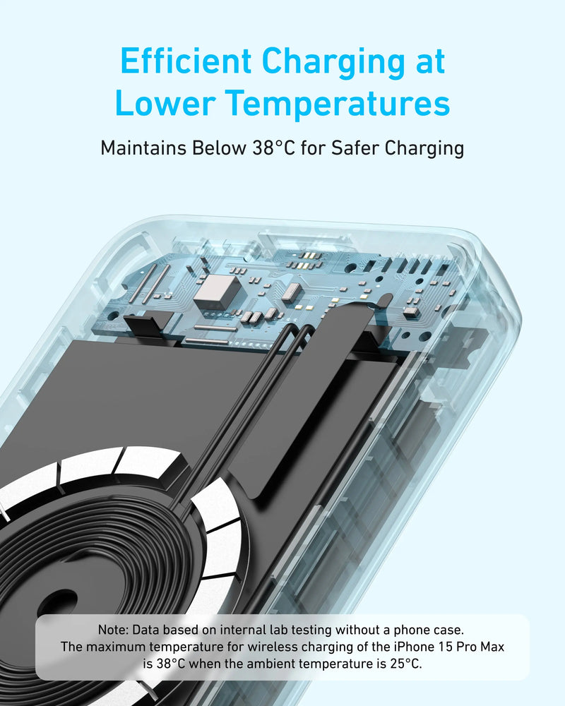 Anker Zolo Magnetic 30W Wireless Power Bank (10,000mAh)