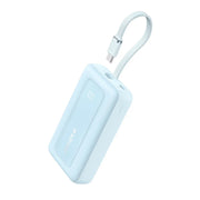 Anker Zolo Power Bank 30W with Built-in USB-C Cable (10,000mAh) in Blue