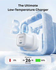 Anker Zolo 30W Compact GaN Wall Charger, feature detail