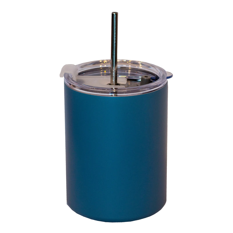 【Hinokii】Solothurn Stainless Steel Coffee Mug with Metal Straw (350ml)