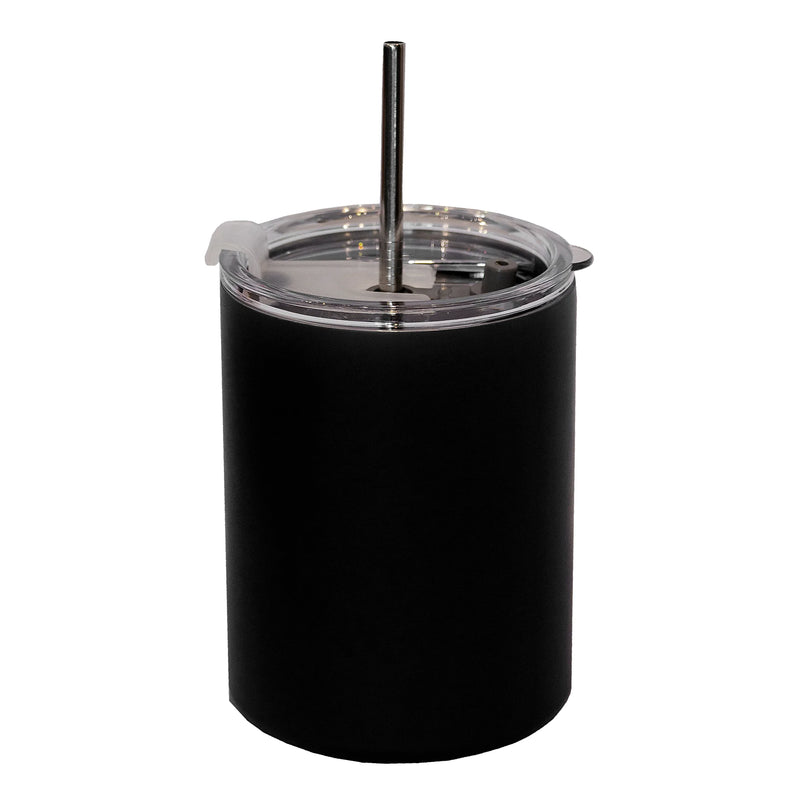 【Hinokii】Solothurn Stainless Steel Coffee Mug with Metal Straw (350ml)
