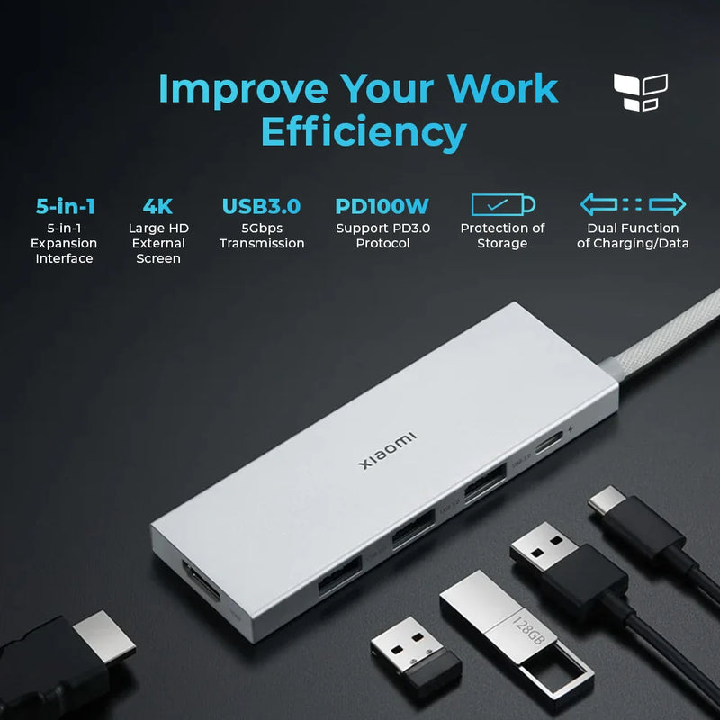 Xiaomi 5-in-1 Type-C Hub