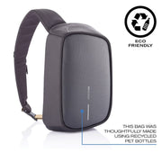 Bobby Sling crossbody backpack cut-resistant fabric detail