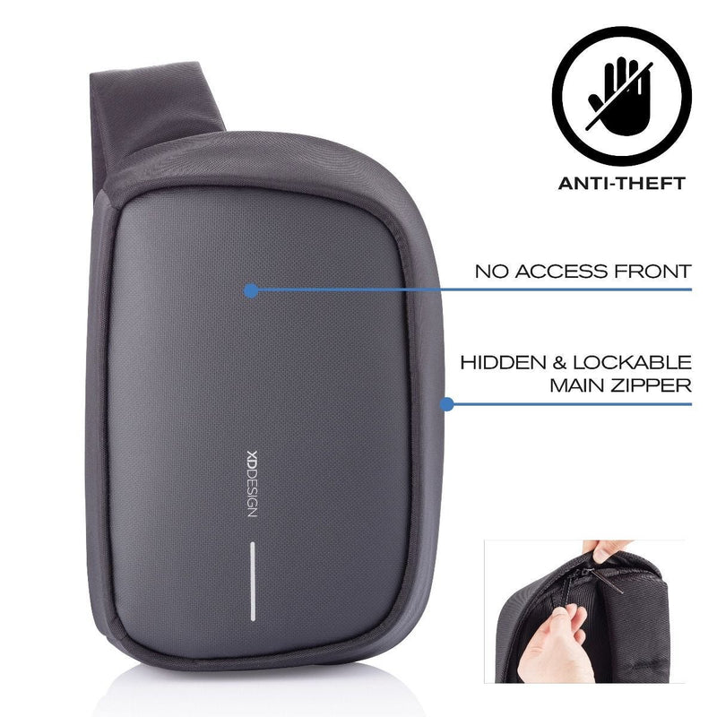 Bobby Sling crossbody backpack front view