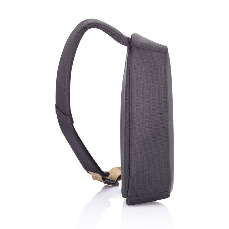 Bobby Sling crossbody backpack rear view with no front access