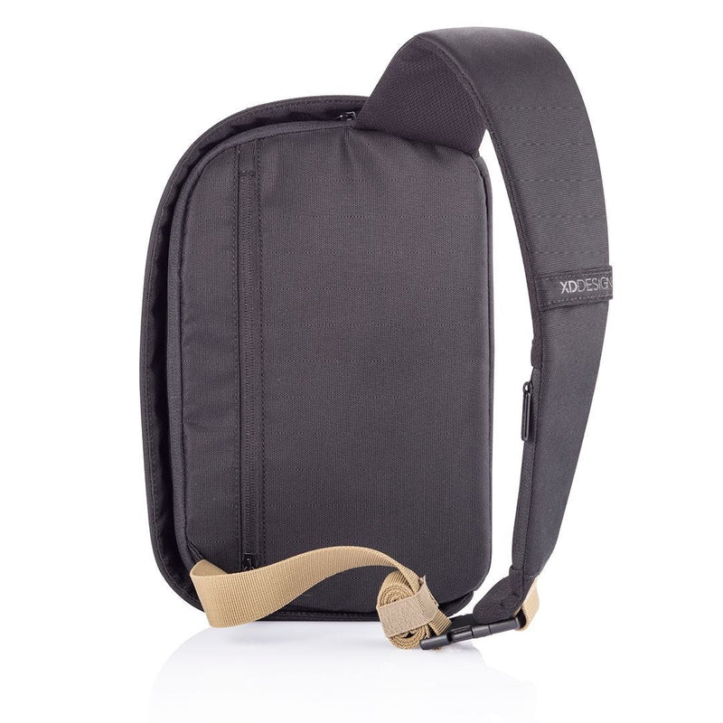 Bobby Sling crossbody backpack main compartment open