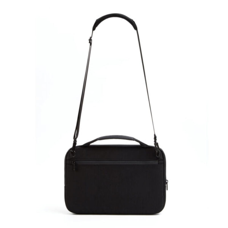Bobby laptop bag textured PU fabric detail