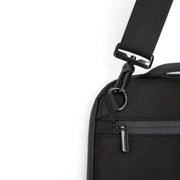 Bobby laptop bag water-repellent finish detail