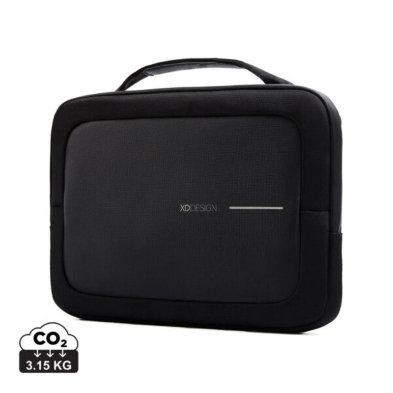 Bobby laptop bag 16 inch shown with a laptop