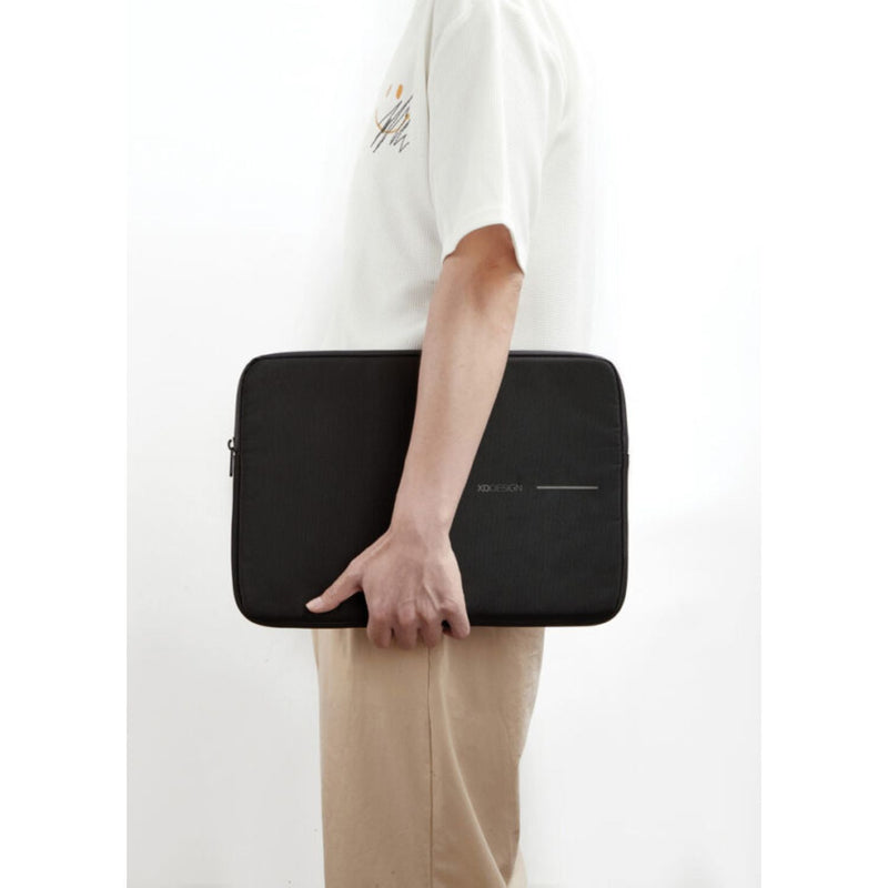Bobby laptop sleeve carried by hand