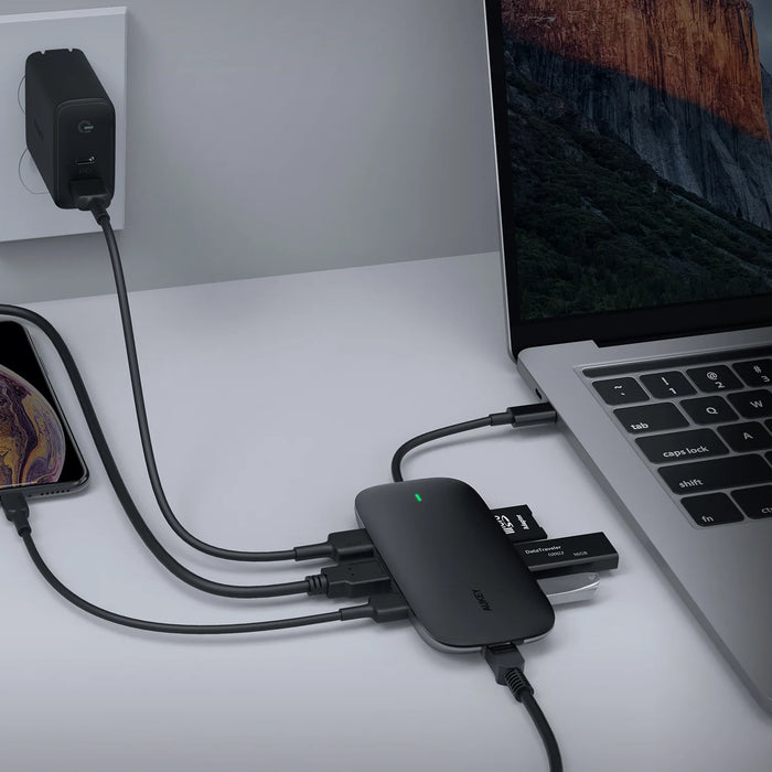 Aukey 8-in-1 USB-C Hub with 100W Power Delivery