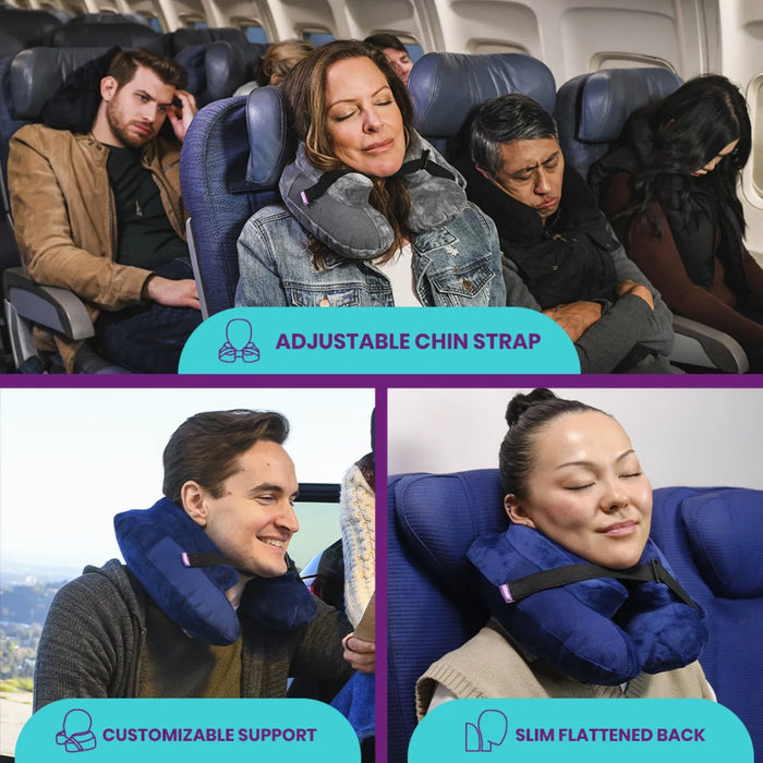 Cabeau AirTNE Inflatable Travel Neck Pillow