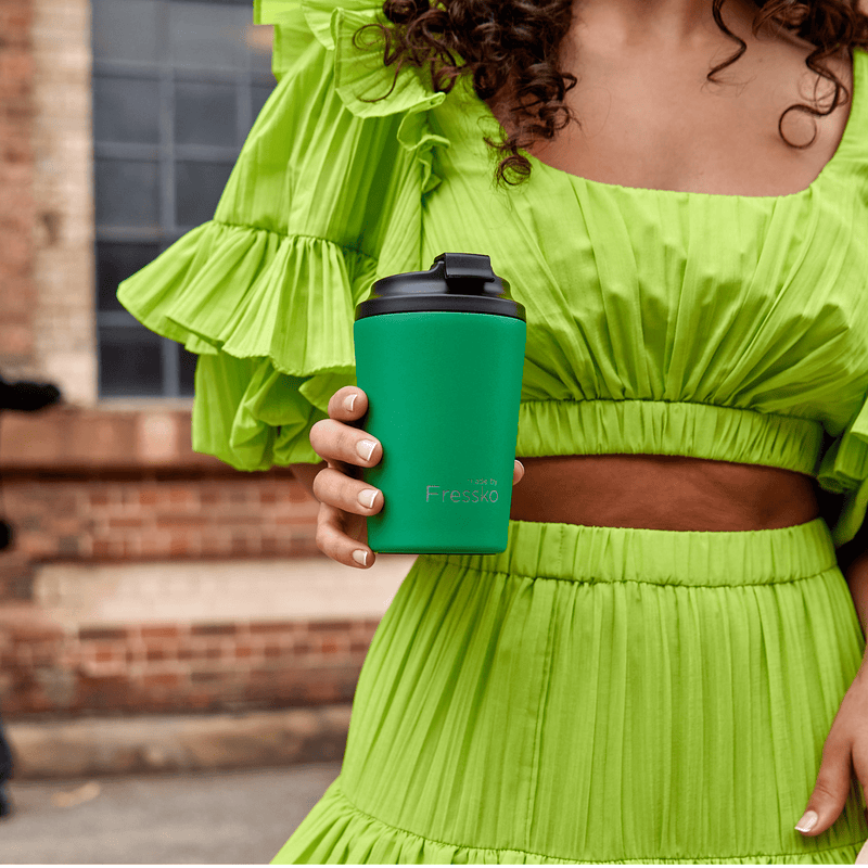 Made By Fressko Camino Insulated Stainless Steel Cup (12oz) - Clover