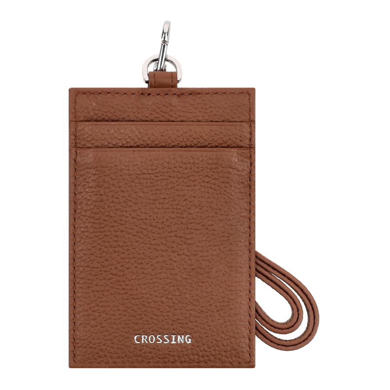 Crossing Milano Leather Lanyard