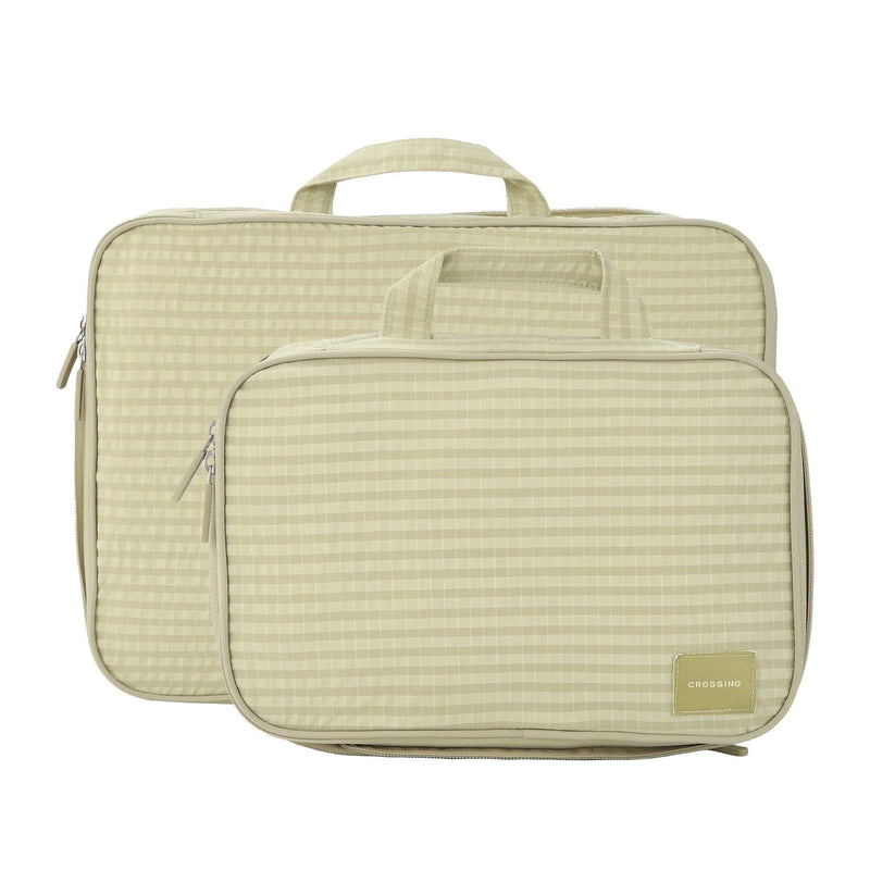 Crossing Rayon Checked Packing Cube
