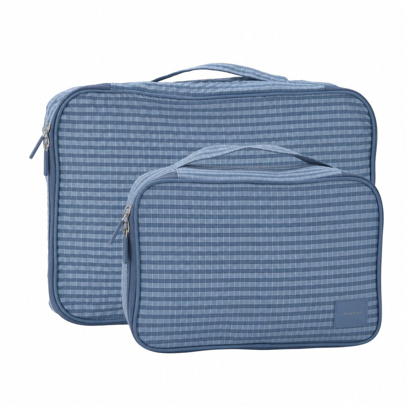 Crossing Rayon Checked Packing Cube