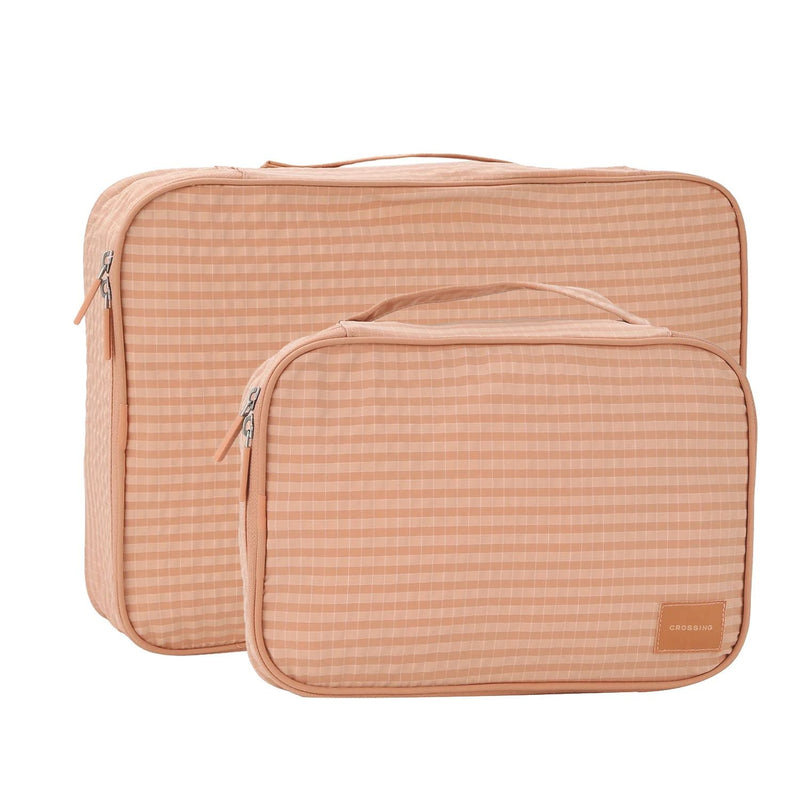 Crossing Rayon Checked Packing Cube