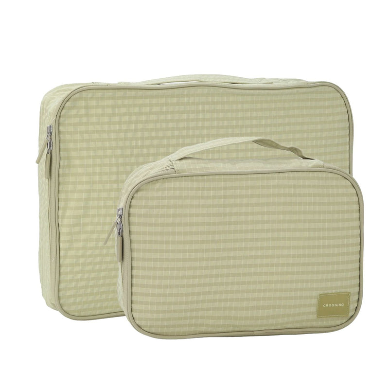 Crossing Rayon Checked Packing Cube