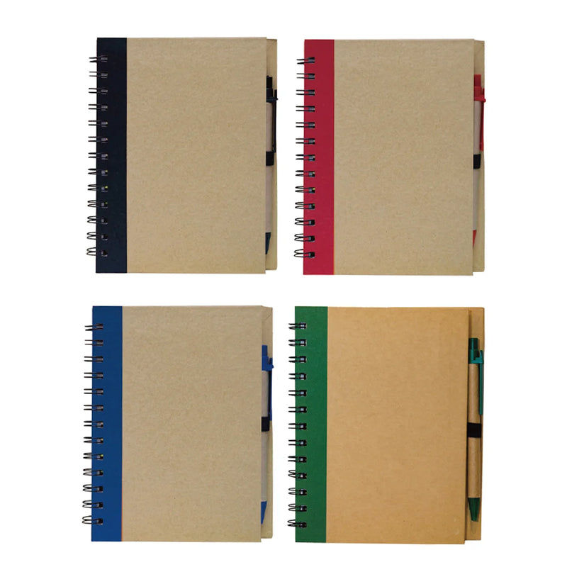 【Hinokii】Recycled Notebook with Pen