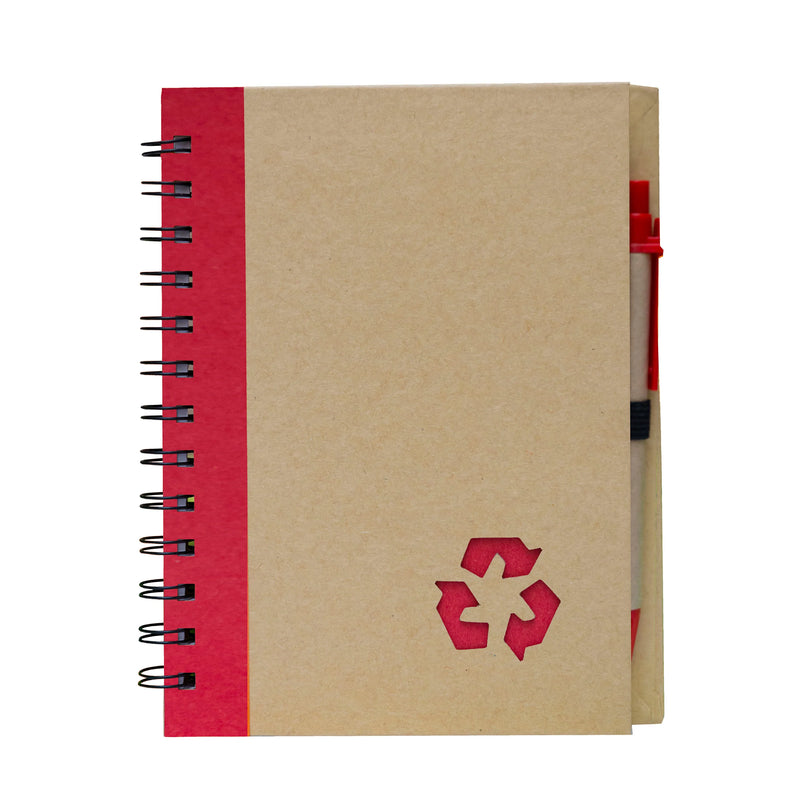 【Hinokii】Recycled Notebook with Pen